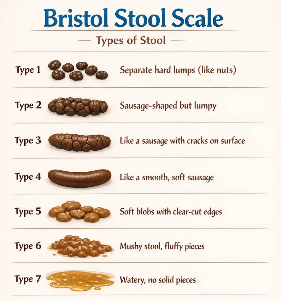 Image of the Bristol Stool Scale