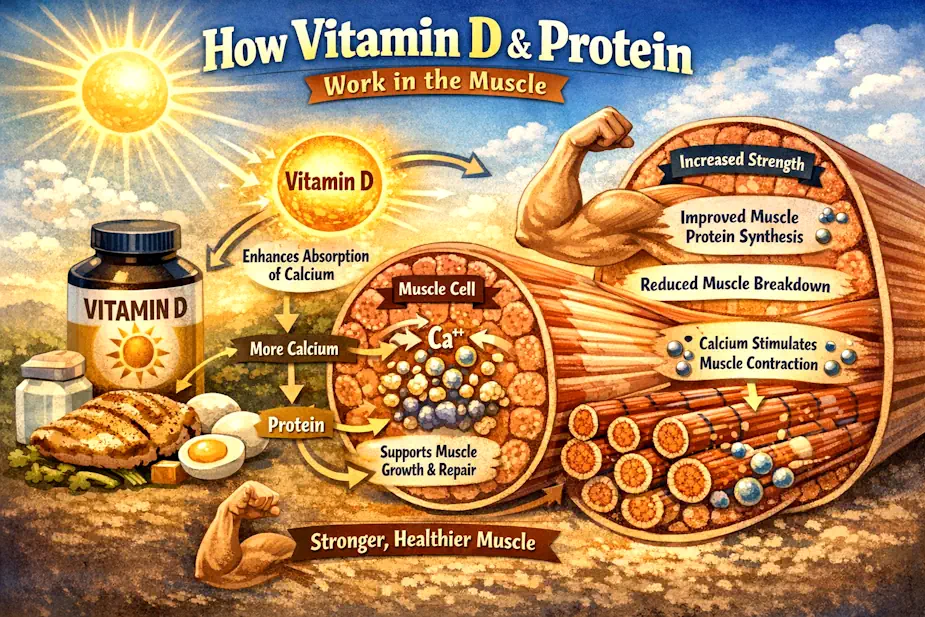 The Vitamin D Muscle Triad